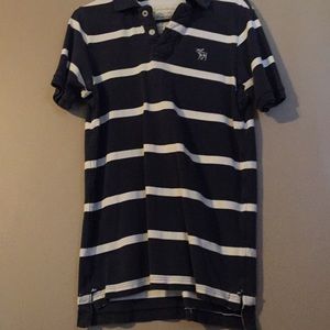 AnF muscle fit polo